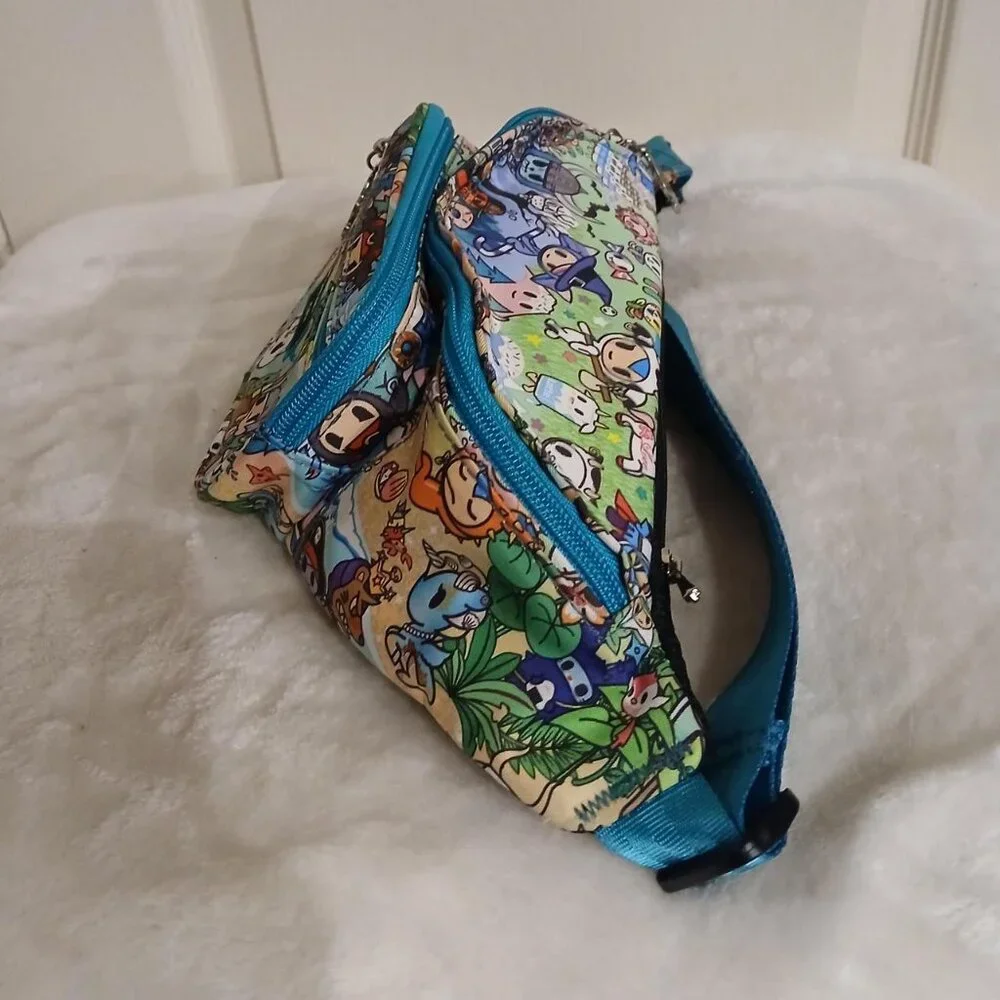 JuJuBe x tokidoki Fantasy Paradise Hipster, Hippie fanny pack, bum bag - Picture 4 of 8